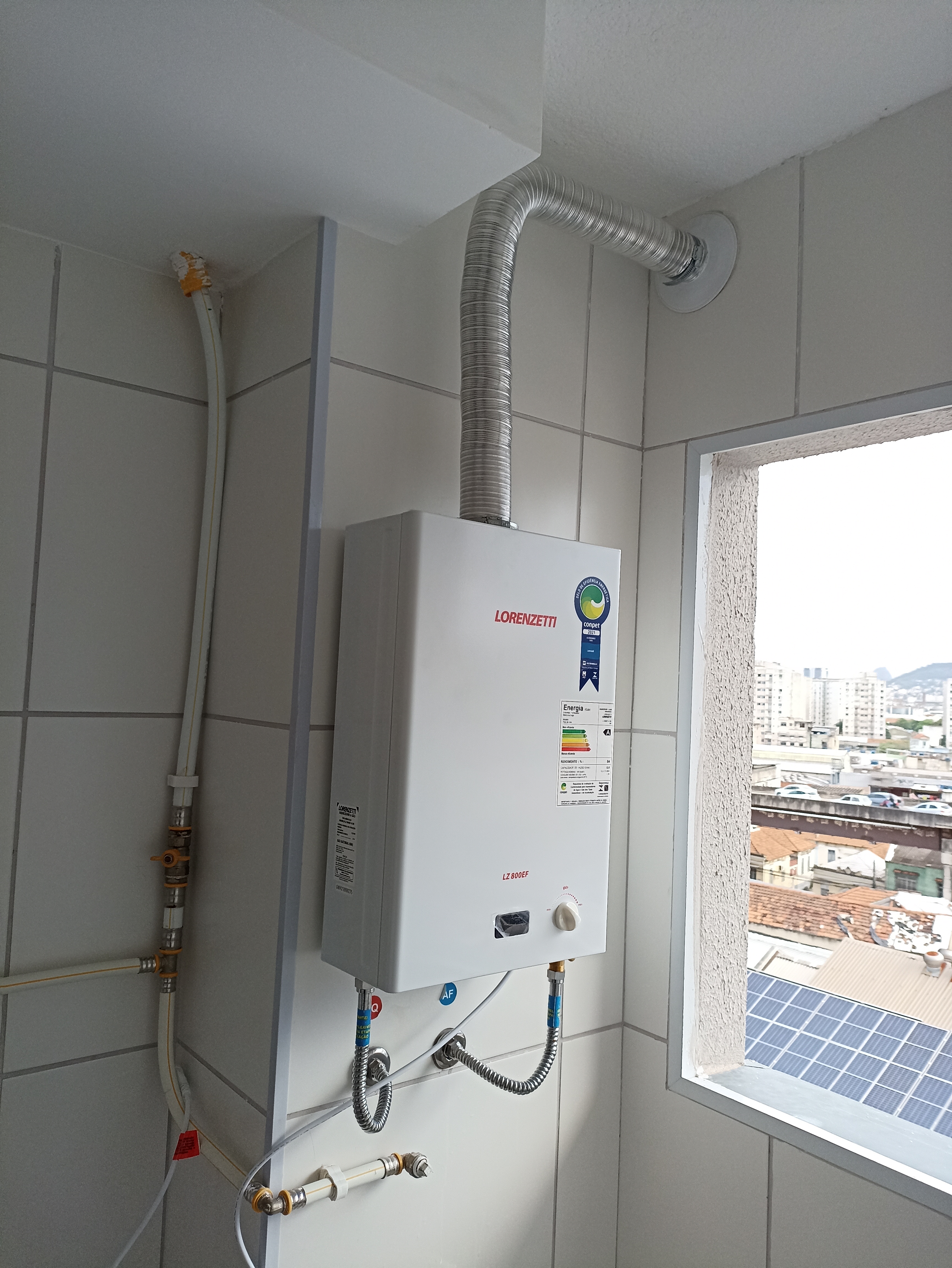 Instalação de Aquecedores